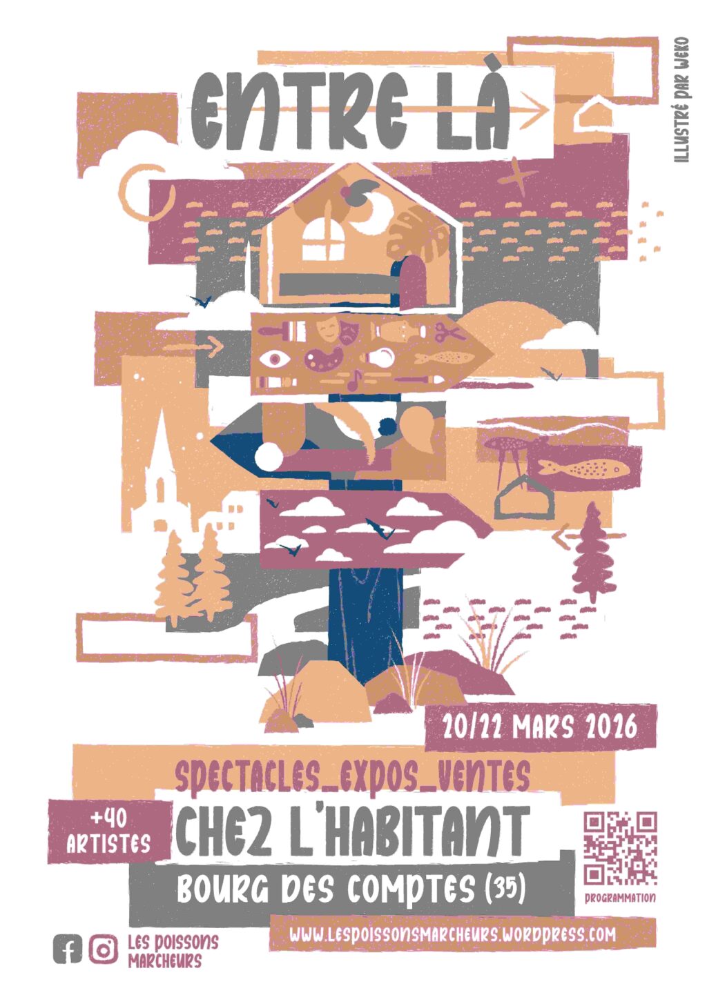 La vannerie des prés vanneriedespres Guichen Rennes Bretagne osier stage luminaire panier rotin Estelle Despres sac a main