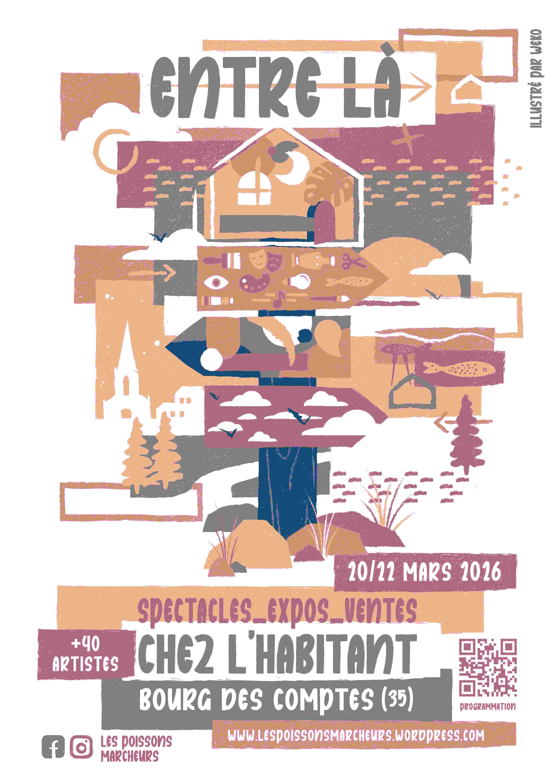 La vannerie des prés vanneriedespres Guichen Rennes Bretagne osier stage luminaire panier rotin Estelle Despres sac a main